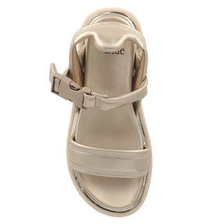 Zapatilla con Plataforma Av21bl7300 Sintetico Metalicos