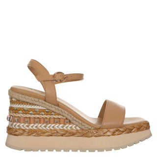 Zapatilla con Plataforma Apv22200 Piel Beige