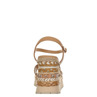 Zapatilla con Plataforma Apv22200 Piel Beige