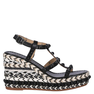 Zapatilla con Plataforma Apv22231 Piel Negro