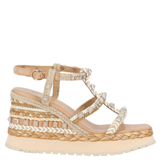 Zapatilla con Plataforma Apv22206 Piel Beige