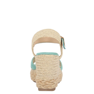 Zapatilla con Plataforma Abv23bl3050 Textil Verde