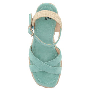 Zapatilla con Plataforma Abv23bl3050 Textil Verde