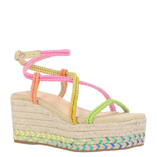 Zapatilla con Plataforma Abv23bl3060 Textil Multicolor