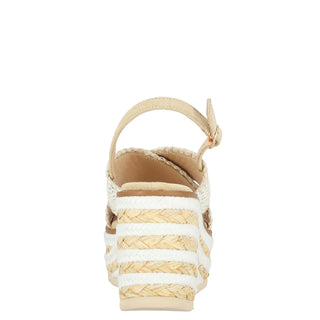 Zapatilla con Plataforma Abv23bl4022 Sintetico Blanco