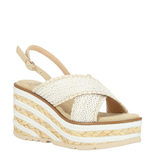 Zapatilla con Plataforma Abv23bl4022 Sintetico Blanco