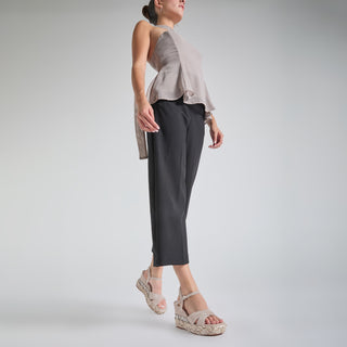 Zapatilla con Plataforma Apv240971 Gamuza Taupe