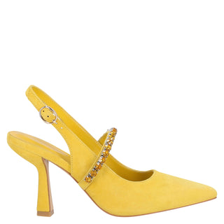 Zapatilla Apv240253 Gamuza Amarillo