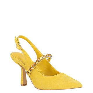 Zapatilla Apv240253 Gamuza Amarillo