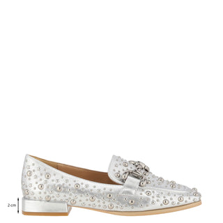 Mocasin Apv240420 Piel Plata
