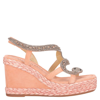 Zapatilla con Plataforma Apv240989 Textil Naranja