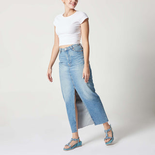 Zapatilla con Plataforma Apv240742 Textil Azul