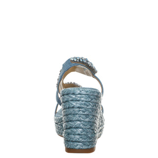 Zapatilla con Plataforma Apv251276 Textil Azul Marino