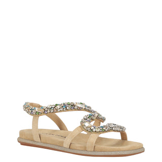 Sandalia Apv251605 Textil Beige