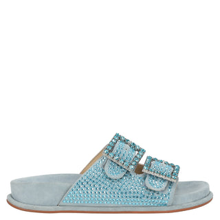 Sandalia Apv251654 Piel Azul Marino