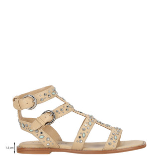 Sandalia Apv251952 Piel Beige