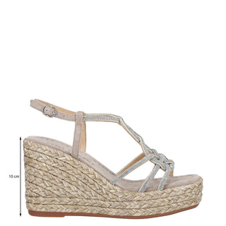 Zapatilla con Plataforma Apv2551273 Textil Cafe