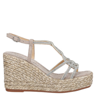 Zapatilla con Plataforma Apv2551273 Textil Cafe