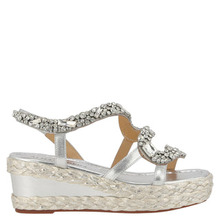 Zapatilla con Plataforma Apv251473 Textil Metalicos