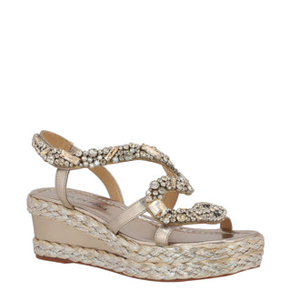 Zapatilla con Plataforma Apv251473 Textil Metalicos
