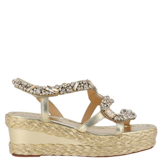 Zapatilla con Plataforma Apv251473 Textil Metalicos