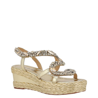 Zapatilla con Plataforma Apv251473 Textil Metalicos