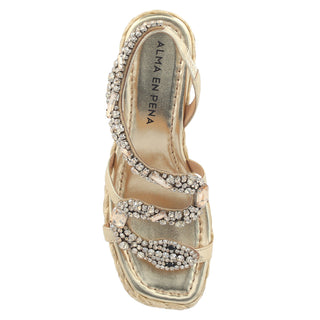 Zapatilla con Plataforma Apv251473 Textil Metalicos
