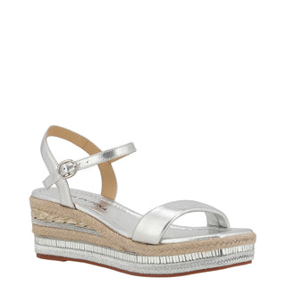 Zapatilla con Plataforma Apv251463 Piel Metalicos