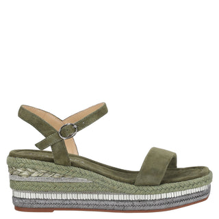 Zapatilla con Plataforma Apv251463 Piel Khaki