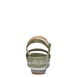 Zapatilla con Plataforma Apv251463 Piel Khaki