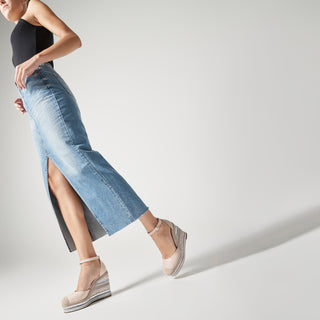 Zapatilla con Plataforma Apv251015 Piel Blanco