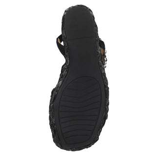 Zapatilla con Plataforma Apv251250 Textil Negro