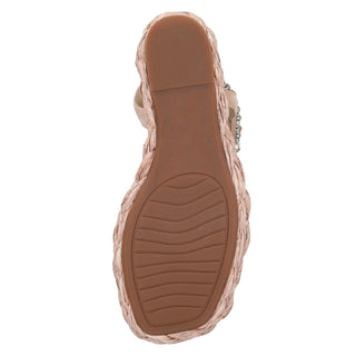 Zapatilla con Plataforma Apv251250 Textil Rosa Palido