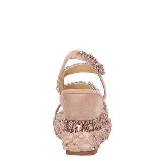 Zapatilla con Plataforma Apv251250 Textil Rosa Palido