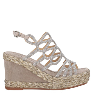 Zapatilla con Plataforma Apv251259 Textil Cafe