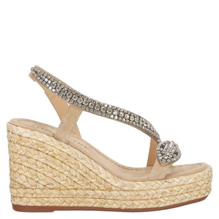 Zapatilla con Plataforma Apv251275 Textil Natural