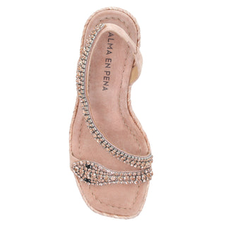 Zapatilla con Plataforma Apv251275 Textil Rosa