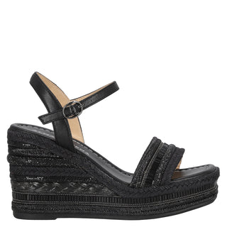 Zapatilla con Plataforma Apv251282 Piel Negro