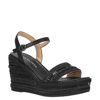 Zapatilla con Plataforma Apv251282 Piel Negro