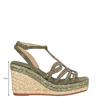 Zapatilla con Plataforma Apv2551292 Piel Cafe