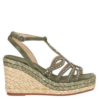 Zapatilla con Plataforma Apv2551292 Piel Cafe