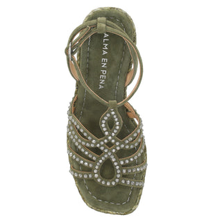 Zapatilla con Plataforma Apv2551292 Piel Cafe
