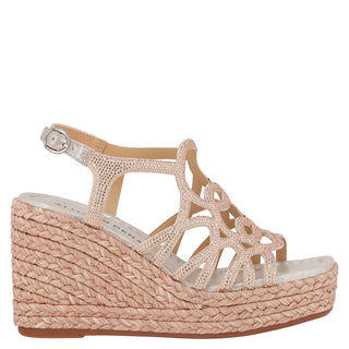 Zapatilla con Plataforma Apv2551260 Textil Rosa
