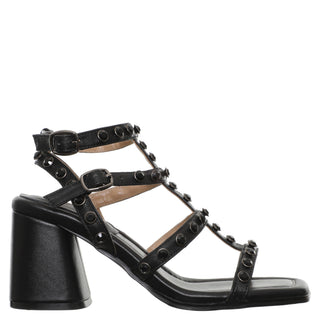 Sandalia con Tacon Apv250994 Piel Negro
