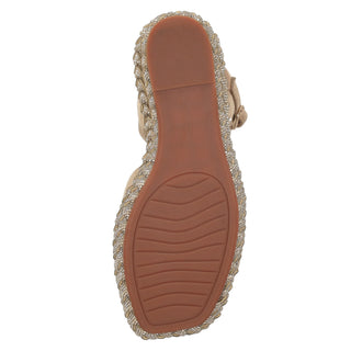 Zapatilla con Plataforma Apv251303 Piel Beige