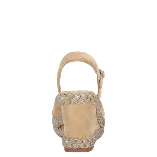 Zapatilla con Plataforma Apv251303 Piel Beige