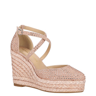 Zapatilla con Plataforma Apv2551002 Textil Rosa Palido
