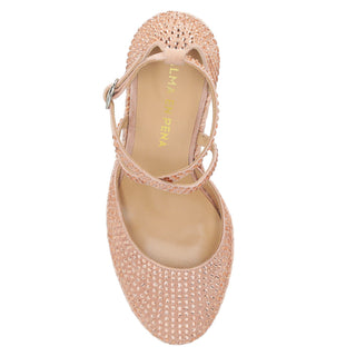 Zapatilla con Plataforma Apv2551002 Textil Rosa Palido