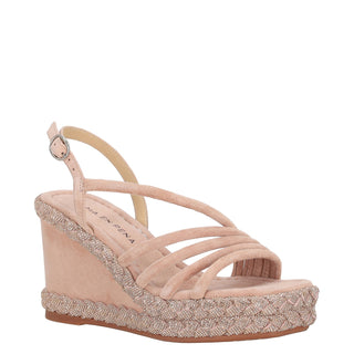 Zapatilla con Plataforma Apv251302 Piel Rosa Palido