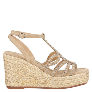 Zapatilla con Plataforma Apv2551292 Piel Beige